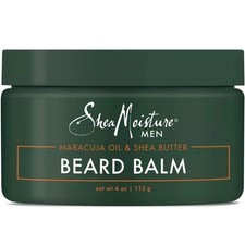 Shea Moisture Men's Beard Balm 4oz Maracuja Oil and Shea Butter Moisturizer
