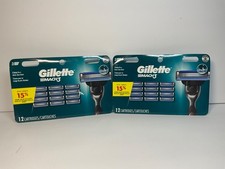  LOT OF 2 NEW FACTORY SEALED GILLETTE MACH3 R...