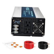 3000W Pure Sine Wave Inverter 24V DC to 110V 120V AC Power Converter 3000W 24V
