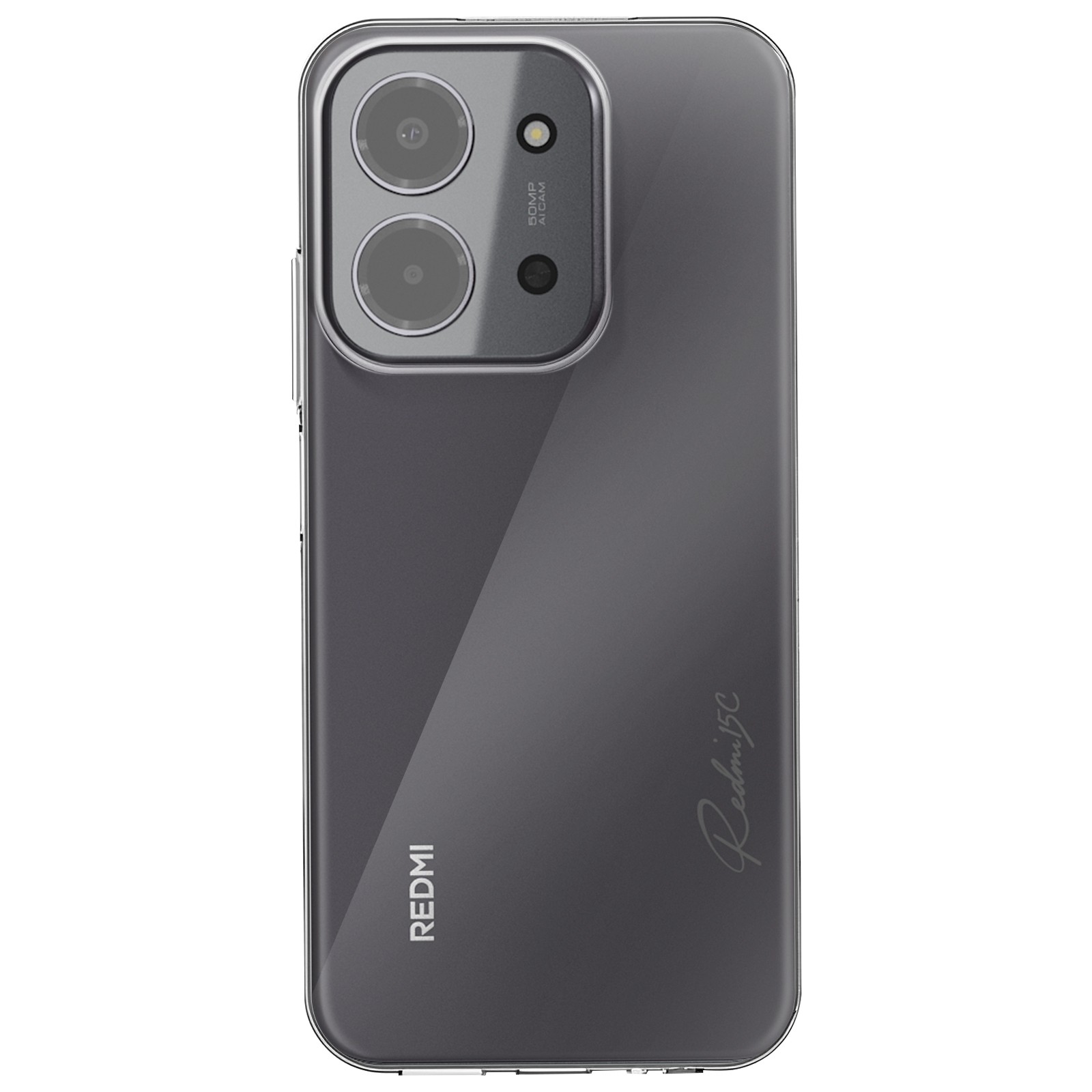 Coque silicone souple renforcée Redmi 15C protection intégrale anti-chute