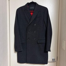 Banana Republic Chester Coat M Dark Gray Wool
