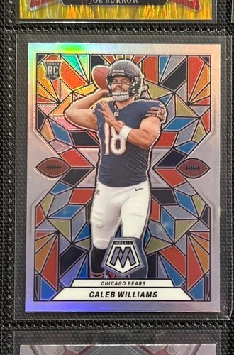 NFL/NBA 280 card lot..💥Caleb Williams Stained Glass RC! 💥Plus Asst Rookies💥
