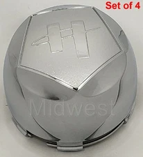 Set of 4 Chrome Helo 791 Wheel Rim Center Cap New 5x5.5 6x5.5 Only 789K101