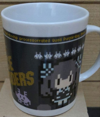 Japanese anime Hyperdimension Neptunia mug Space Invaders