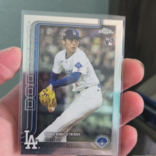 Topps Chrome Update Series Rookie Debut USC73 Roki Sasaki Dodgers 2025