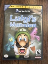 Nintendo Luigi’s Mansion GameCube Player’s Choice Case Disc Manual NTSC-U/C 2001
