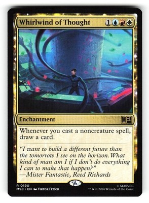 Whirlwind of Thought #190 (NM) (Non-Foil) (R) (MSC) Magic MTG