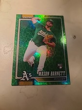 2026 Topps Easter Green Foil SP Mason Barnett  RC