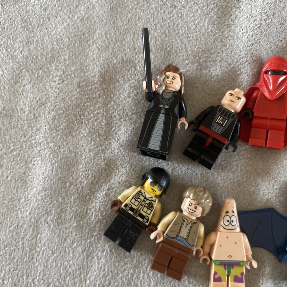 LEGO мини фигурка лот из 12 Star Wars Гарри Поттер Бэтмен смесь и матч  - Изображение 4 из 4