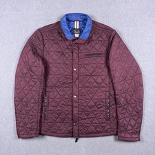 Gimo's Jacket Mens Size IT 52 Quilted Puffer Lightweight Made in Italy