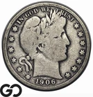 1906-O Barber Half Dollar, New Orleans Issue
