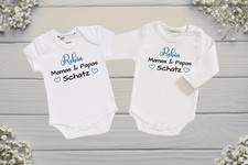 Baby Body Junge kurzarm langarm Druck Mamas P...