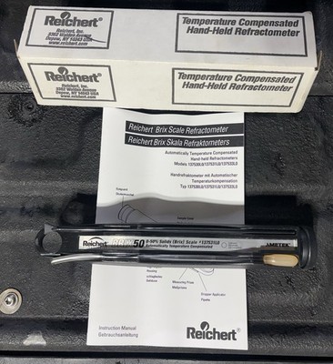 Reichert Rhino Brix50 (137531L0) Temperature Compensated Hand-Held Refractometer