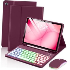 Case with For Samsung Galaxy Tab A11 /A9 11 inch 2025/2023 Wine Red Mouse