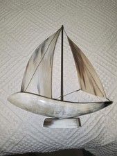 Horn Sail Boat Ornament