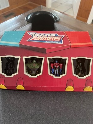 Vintage 2008 Hasbro Transformers Animated Setbreak Optimus Bulkhead Prowl