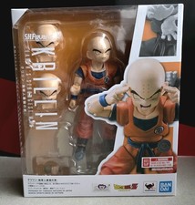 S.H.Figuarts Krillin Figure Bandai Earth  s Strongest Man Dragon Ball Z New US