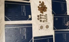US SILVER COIN COLLECTION Coin Books 90% SILVER Dime Silver Nickel Wheat Pennies