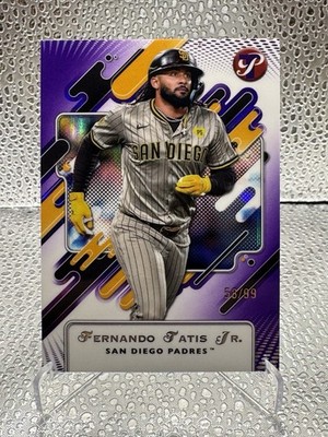 Fernando Tatis Jr. 2025 Topps Pristine Purple Refractor #207 #/99 Padres