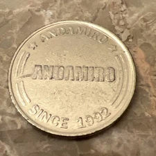 Vintage Andamiro Metal Token - Since 1992