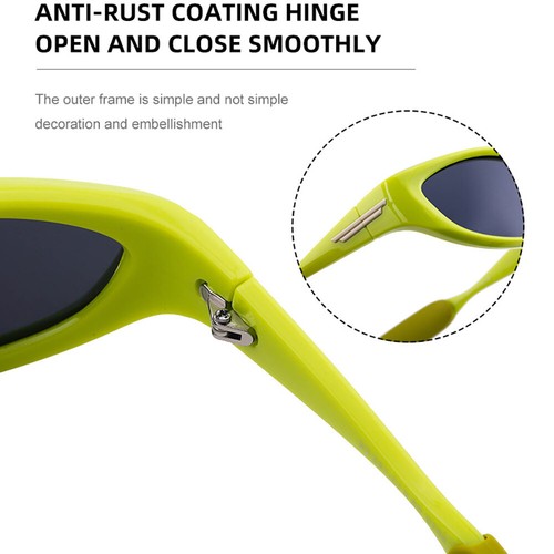 Polarized Sports Sunglasses Y2k Mens Women Outdoor Driving Cycling Shade Glasses - Picture 6 of 14