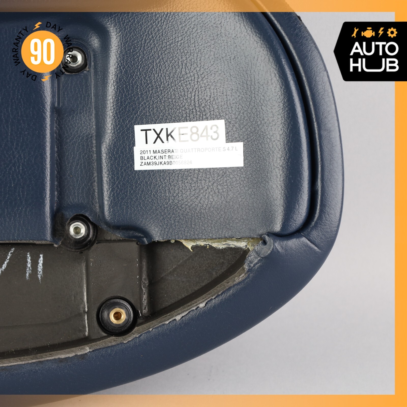 03-13 Maserati Quattroporte S M139 Instrument Cluster Speedometer Bezel Trim OEM