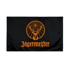 Jagermeister flag drapeau 150x90cm ou 90x60cm/3x5ft or 2x3ft