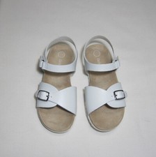 Toddler Girls Footbed Sandals White, NWT, cat  Jack