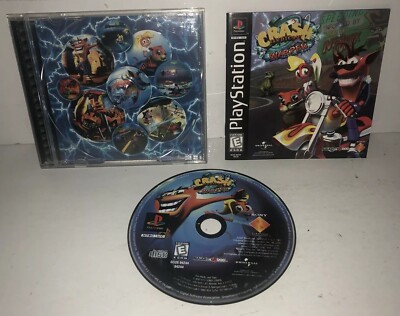 VGC CRASH BANDICOOT 3:WARPED Original Black Label Version PSX PS1 Playstation