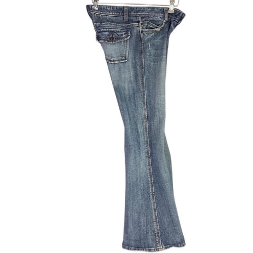 Vintage Low Rise Flare Mudd Jeans Grunge y2k 2000s Bratz Britney Spears Coquette - 第 4/10 張圖片