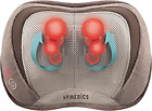 Back and Neck Massager, Portable Shiatsu All Body Massage Pillow with Heat, Targ