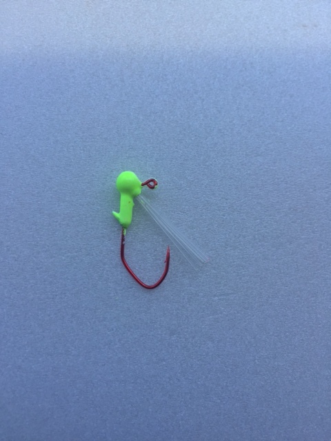 Weedless Jigs Eagle Claw 1/32 Oz Weedless Crappie Jig Heads - Pack Of 10, Size 4 Hook 10 Pack 1/32 Weedless Painted Crappie Jig Heads With Hole