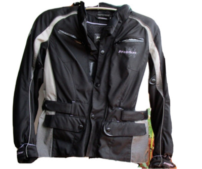 Motorradjacke von Probiker  Damen  Gr. 42 inkl. Protektoren und Innenfutter