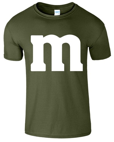 M Halloween Navidad Para hombres Divertida Camiseta M Disfraz Parejas Fiesta EE. UU. Regalo Camiseta - Imagen 4 de 11