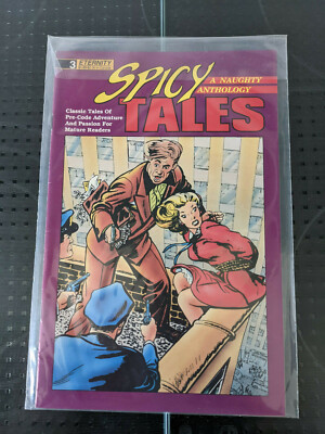 Spicy Tales 3 Eternity Comics 1988 Rare Golden Age Reprints pre-Code VF