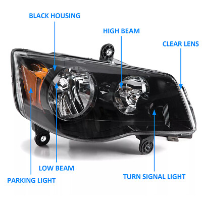 For 2008-2016 Chrysler Town & Country 11-20 Dodge Grand Caravan