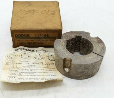 Dodge 117168 2012 X 1-1/2 KW Taper-Lock Bushing - MISSING Set
