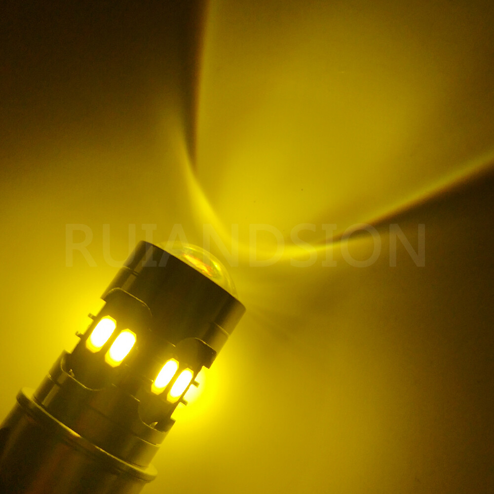 Ampoule LED BA20S 12 LED Blanc 6000K - Pour Phare Avant Voiture/moto, 6V-24V, Neuf
