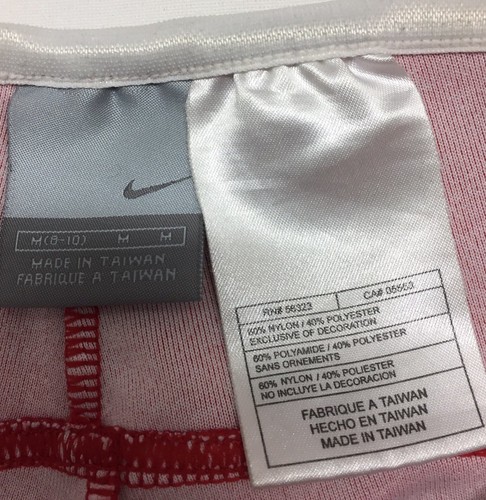 Nike Mid Rise Yoga Boot Leg White Striped Women Medium (8 -10) EUC - Picture 5 of 7