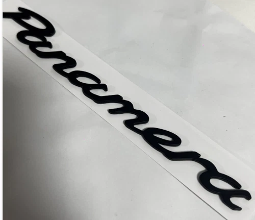 Insignia emblema tapa maletero puerta trasera Porsche Panamera 970 97055923708 original Foto 2 de 3