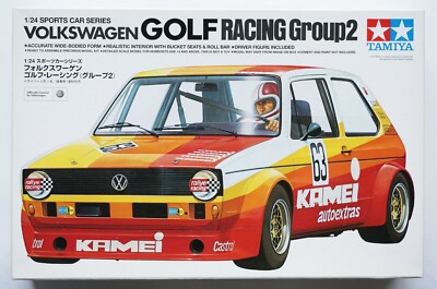 TAMIYA 1/24 Volkswagen Golf Racing Group 2 #24008 scale