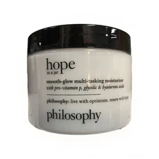 Philosophy Hope In A Jar Smooth Glow Multi Tasking Moisturizer- 8 oz No Box