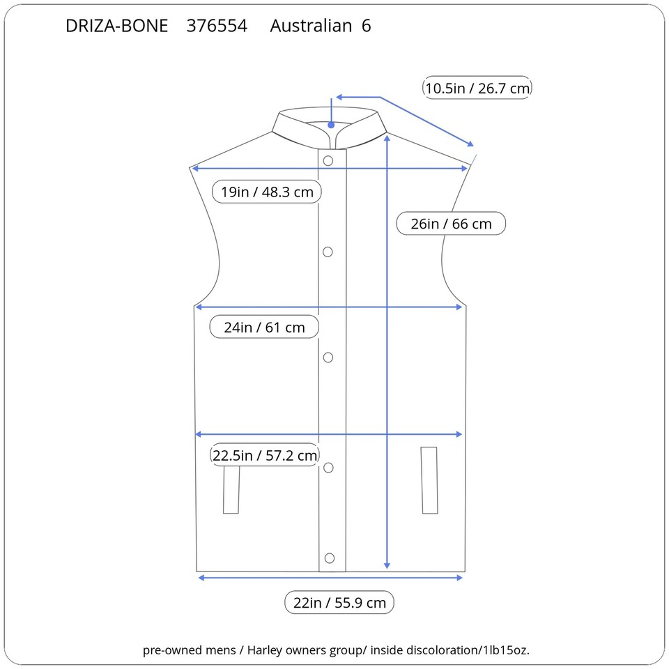 DRIZA BONE Mens Black Motorcycle Waxed Cotton Bike Riding Vest Patches driza-bone-mens-black-motorcycle-waxed-cotton-bike-riding-vest-patches