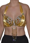 BELLY DANCE COSTUME BELLY DANCE BRA TOP SAMBA DANCE CARNIVAL TRIBAL ORIENTAL