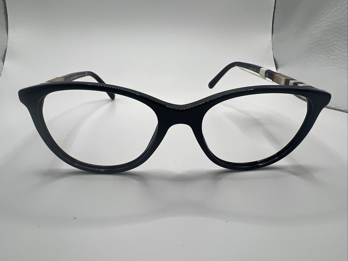 BURBERRY B 2205 3001 52/17 145 black womens eyeglass frames kk154