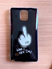 Custodia Cover in TPU GEL per Samsung Galaxy Note 4 n9100 - Mod. Have a Nice Day