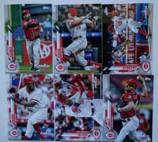 2020 Topps Opening Day Cincinnati Reds Base Team Set of 6 Baseball Cards
