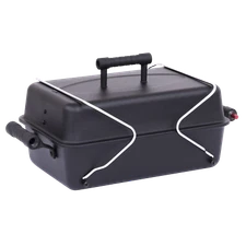 Char-Broil 11000 BTU 1-Burner Deluxe Portable Tabletop BBQ Propane Gas Grill