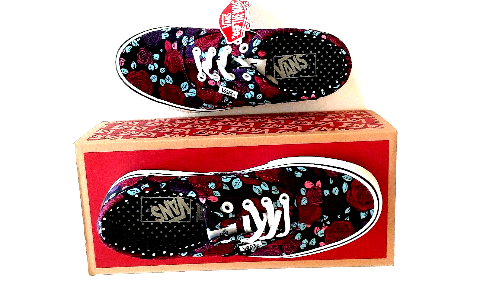VANS Doheny Romantic Floral Skate Shoes 