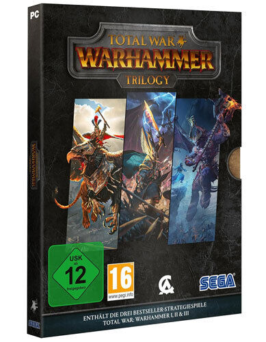 Total War: Warhammer Trilogy - Code in a Box - PC - Neu & OVP - Deutsche Version - Bild 1 von 2